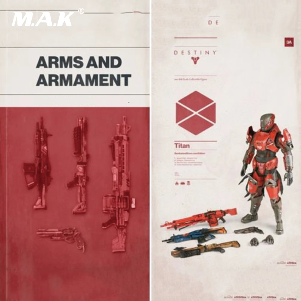 1/6 весы Destiny серии Титан полный набор фигурку игрушка в подарок коллекция обычной