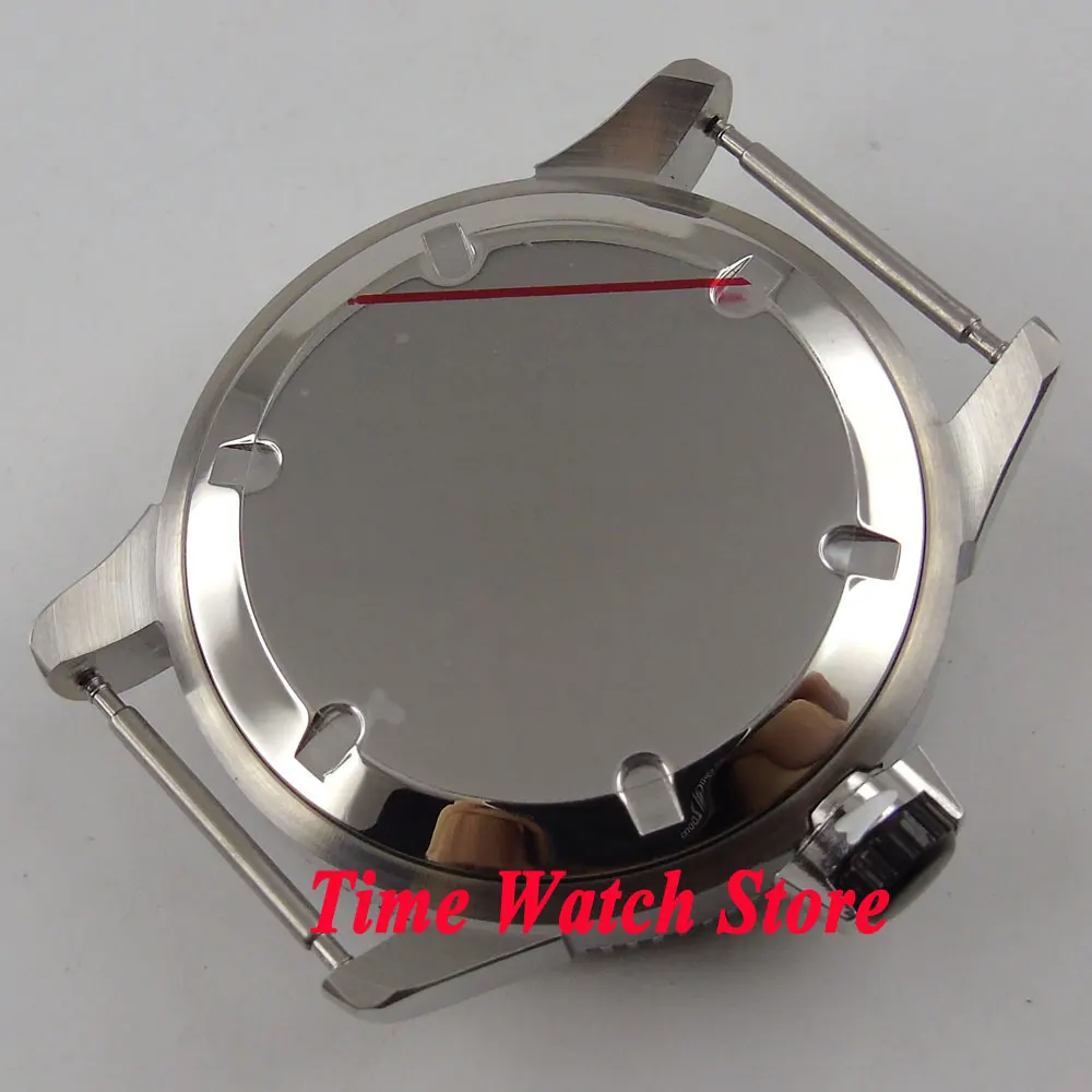 Чехол для часов из нержавеющей стали 316L с керамической рамкой 43 мм подходит ETA 2836