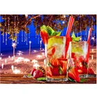 Полный квадрат 5D DIY Алмазная картина еда напиток коктейль фрукты Стразы Вышивка Бисер Вышивка крестом мозаика mazayka C665