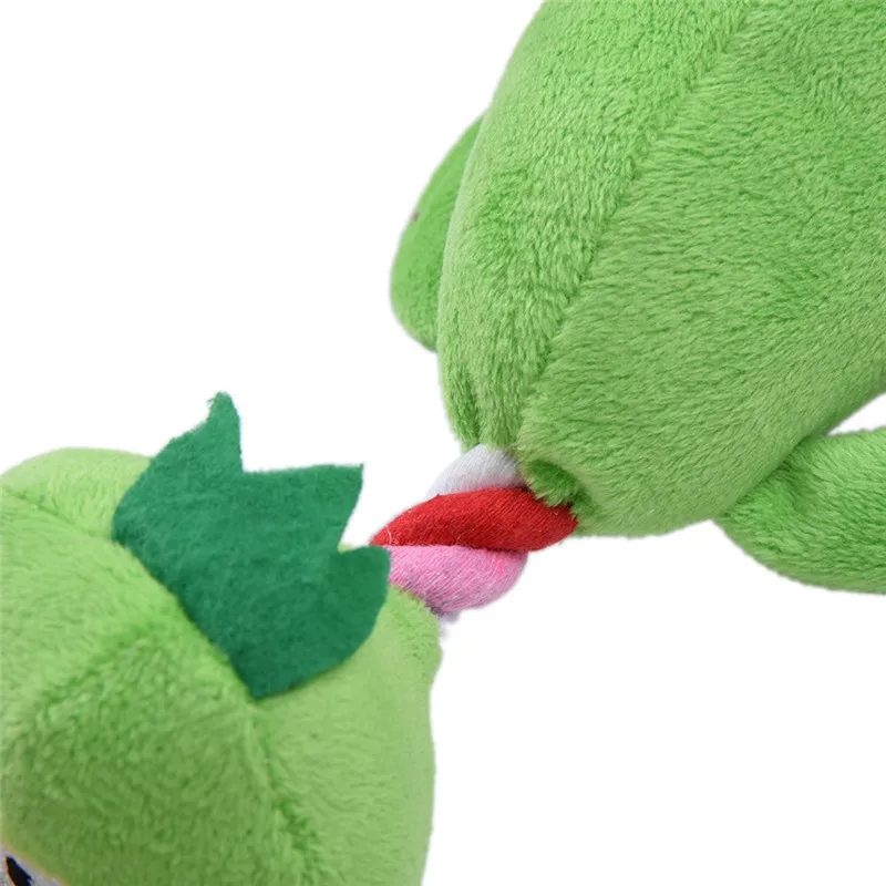 Игрушки для щенков собак плюшевая утка в форме звукового пищалка жевательные