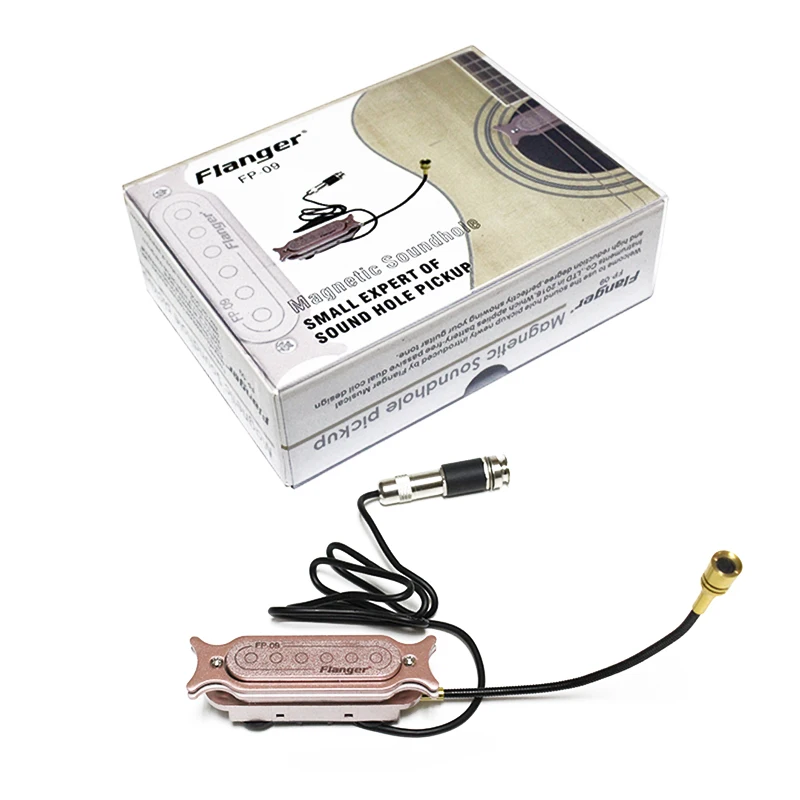 Новый Flanger FP-09 Магнитный звукосниматель музыкальный инструмент Аксессуары для