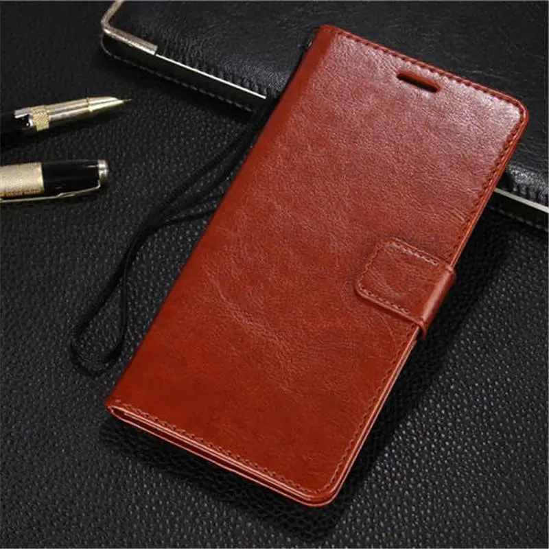 OPPO R9S Case 5.5&quot Luxury Wallet PU Leather Back Cover Phone For Flip Protective Fundas | Мобильные телефоны и