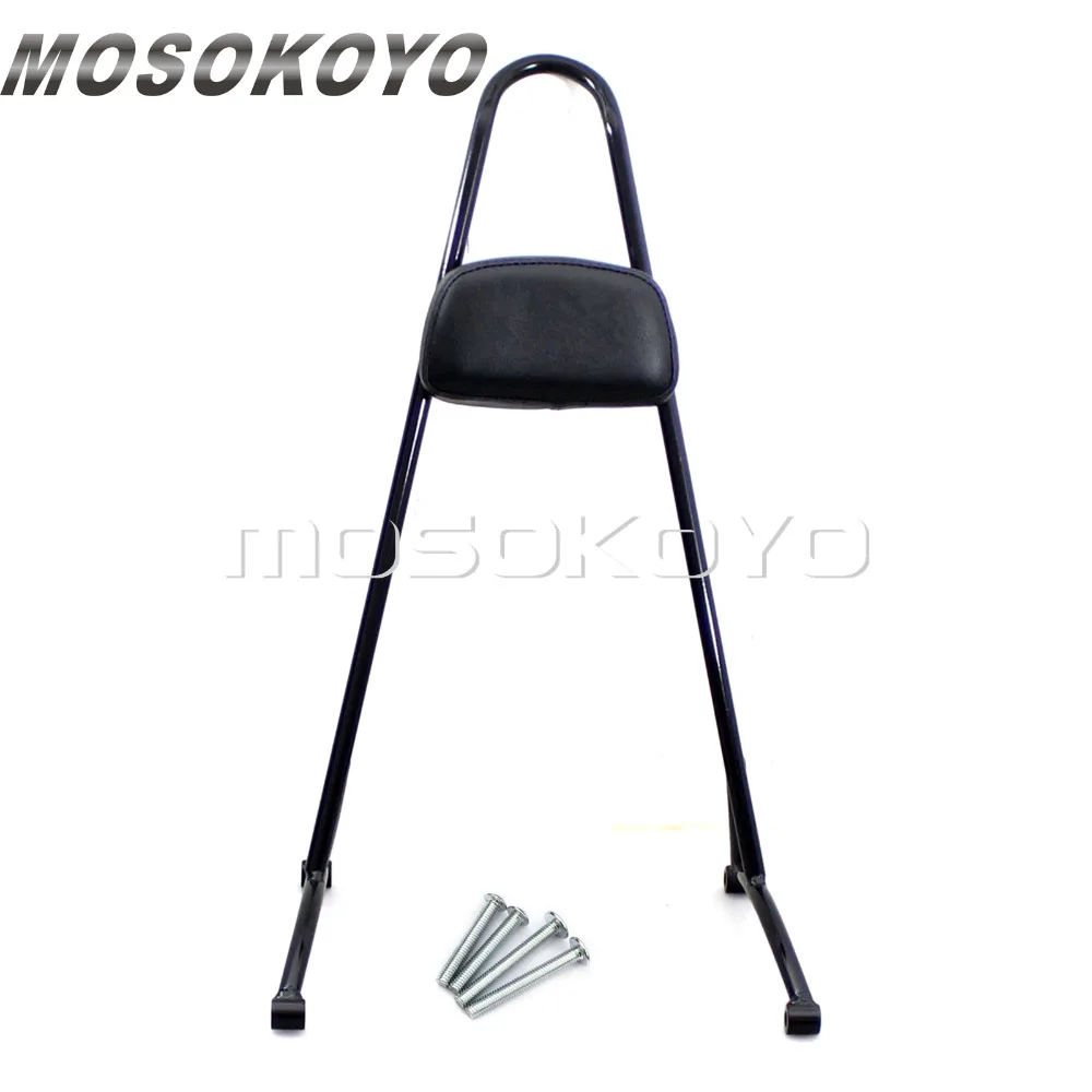 Черный мотоцикл 20 &quotвысокий Sissy бар спинка для Harley Sportster XL 883 1200 2004 2017 Съемная