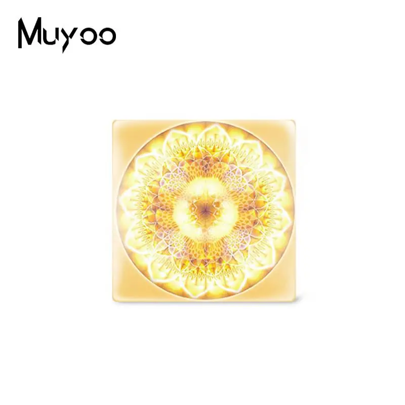 Новинка 2018 квадратная мандала Ручное ремесло сказочный цветок лотоса ювелирные