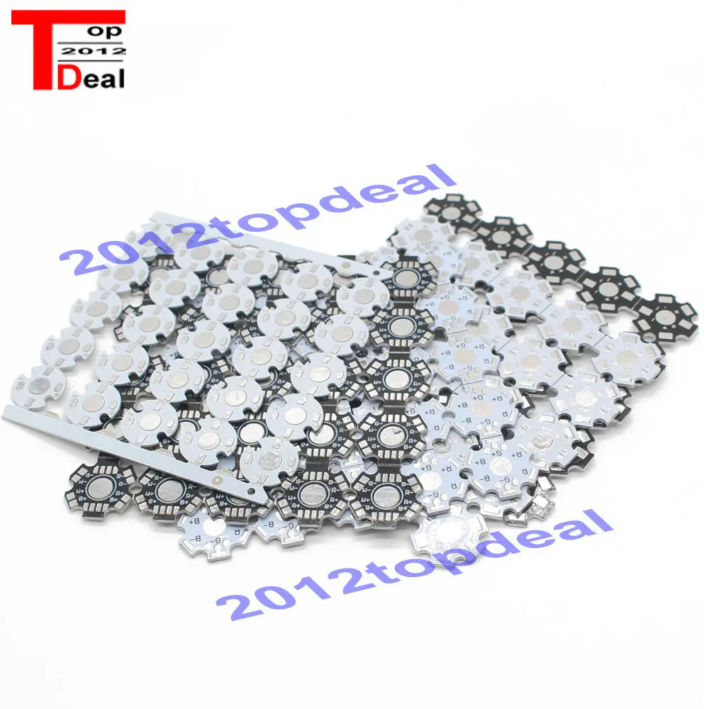 1 Вт 3 5 Светодиодный радиатор высокой мощности алюминиевая Базовая пластина