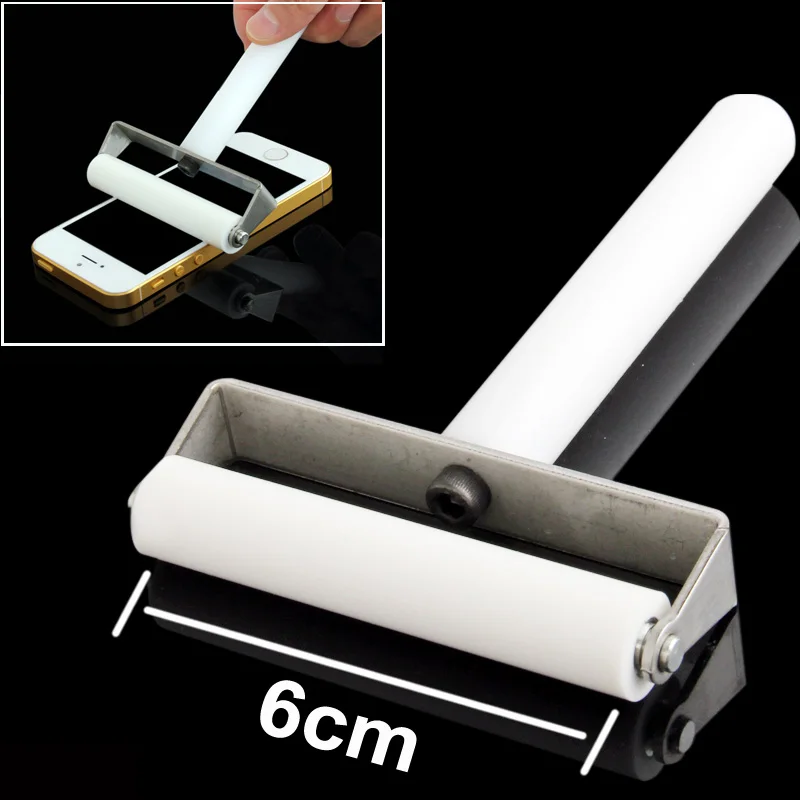 6 см ручной силиконовый ролик для удаления пыли iPhone 5 и 5C 5S/Galaxy S IV mini/i9190/i9192 |