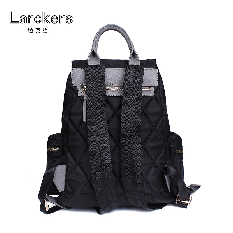 Новое поступление женский нейлоновый модный рюкзак из натуральной кожи в стиле