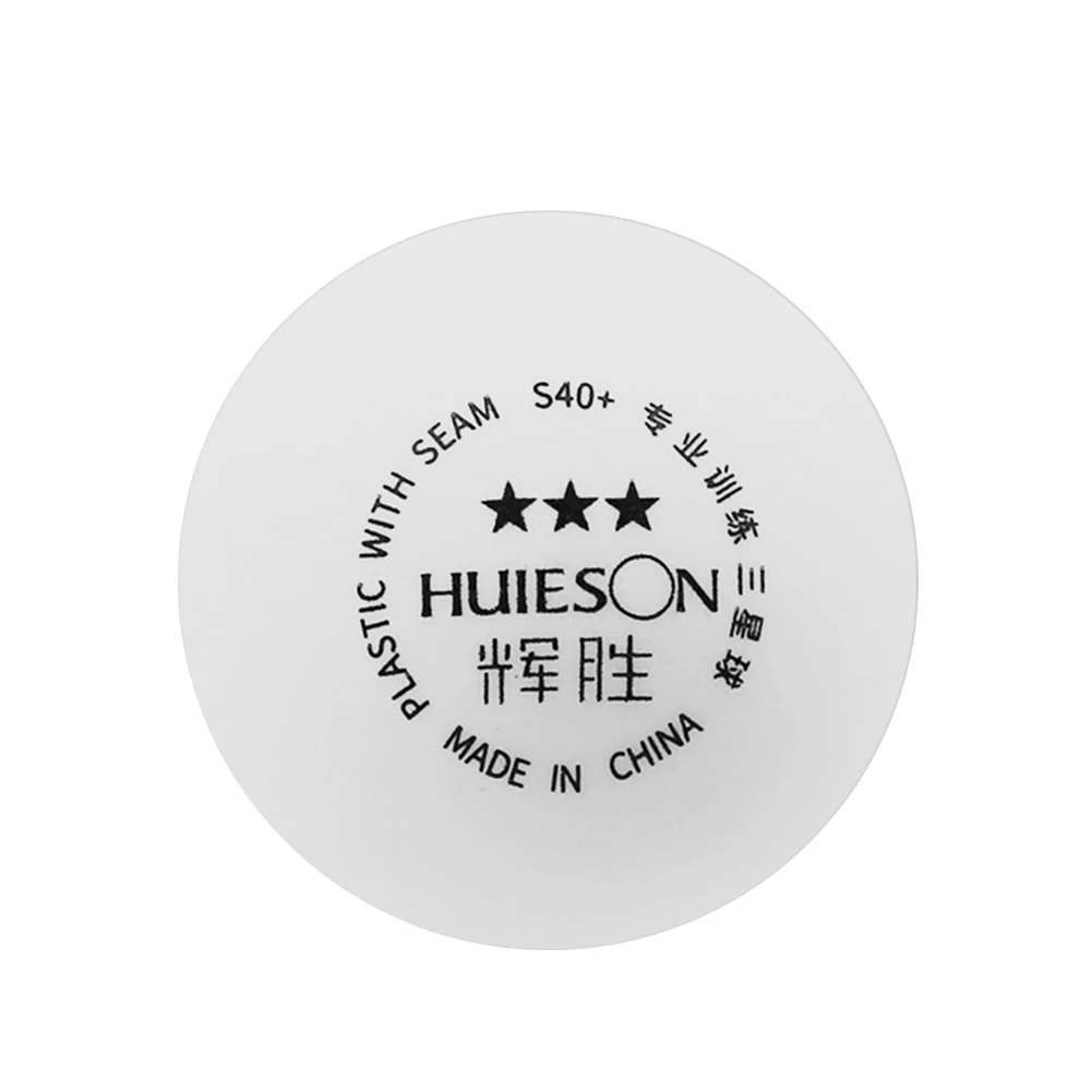 Новое поступление 3 звезды S40 + новый материал ABS мяч для настольного тенниса/Пинг