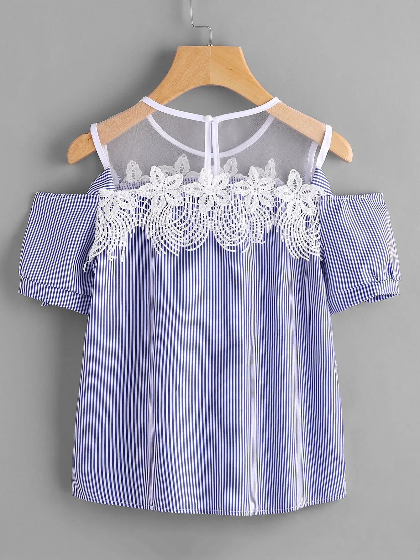 Модная женская рубашка шифоновая блузка без рукавов с открытым плечиком