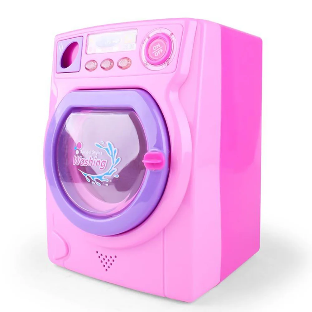 New Fashion Children Educational Toys Hold Water Large Sized Simulation Washing Machine Home Appliance Toy