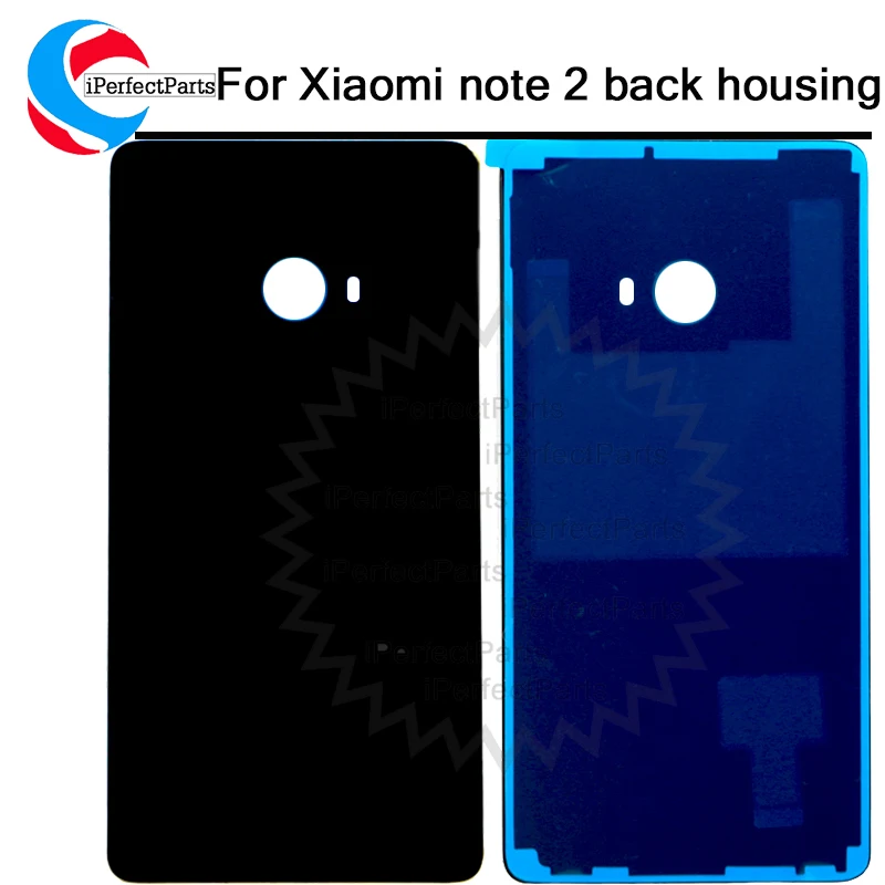 Новая задняя крышка 5 7 &quotдля Xiaomi Mi Note 2 батареи корпуса Дверь note2 стеклянный