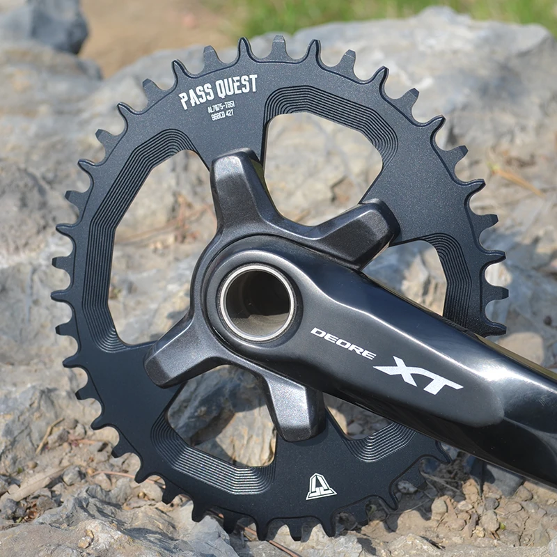 Пасс QUEST овальная 96BCD MTB узкая широкая Цепь 32 T/34 T/36 T/38 T/40 T/42 T велосипедная