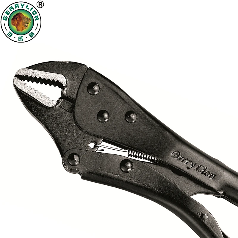 ЗАЖИМ BERRYLION 10''/250 мм с фиксацией, круглое и плоское лезвие, обнажатель провода, мультитул, зажимы-присоски, ручные инструменты.