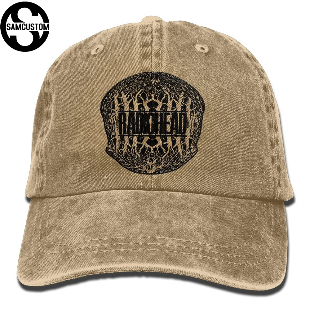 SAMCUSTOM Radiohead 3D креативные вымытые джинсовые шапки Осенние Летние мужские и женские