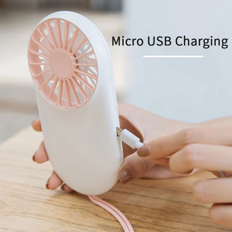 Портативный мини вентилятор OUSU для телефона USB перезаряжаемый офисные гаджеты