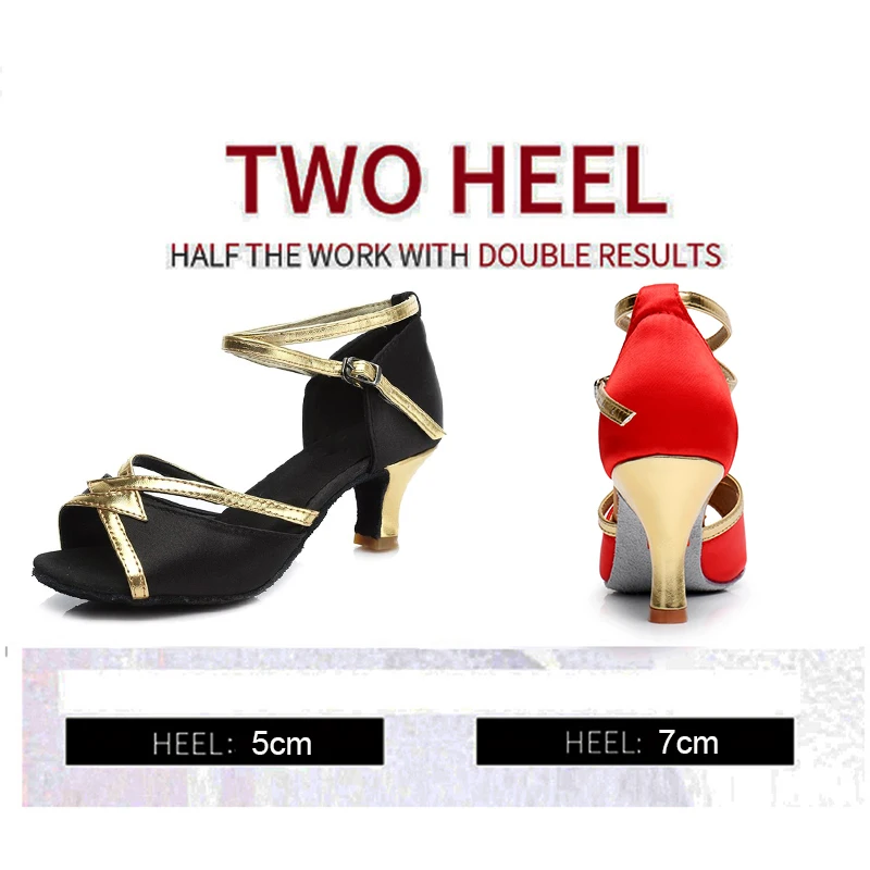 Alharbi/Обувь для латинских танцев женщин и девочек Танцевальная обувь бальных