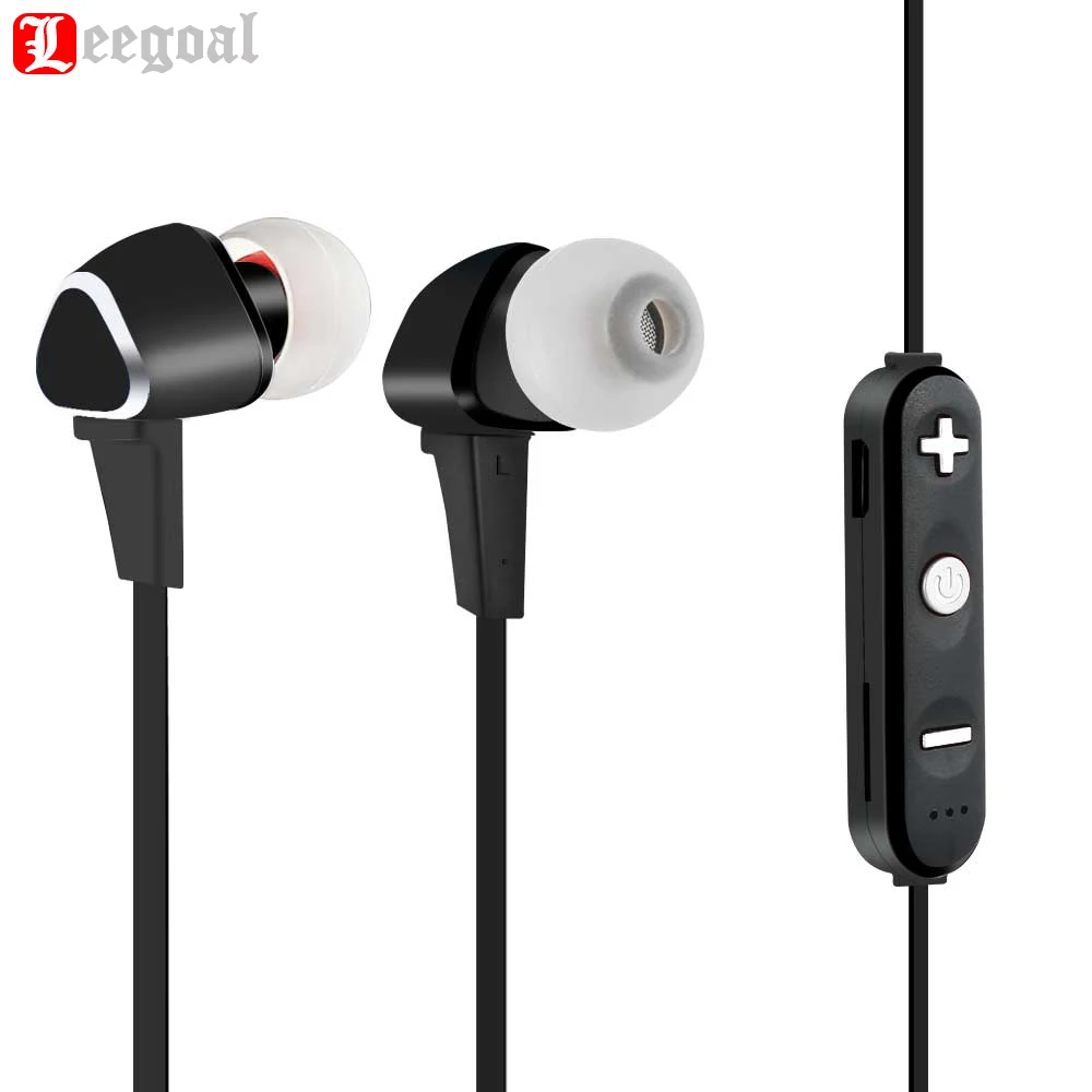 Bluetooth Беспроводные наушники с поддержкой TF SD карты вызова музыки шумоподавлением