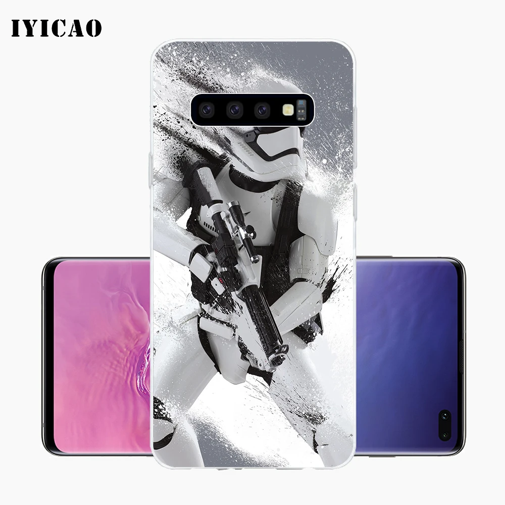 Мягкий силиконовый чехол IYICAO для телефона Samsung Galaxy S10e S10 S9 S8 Plus S7 Edge из ТПУ с