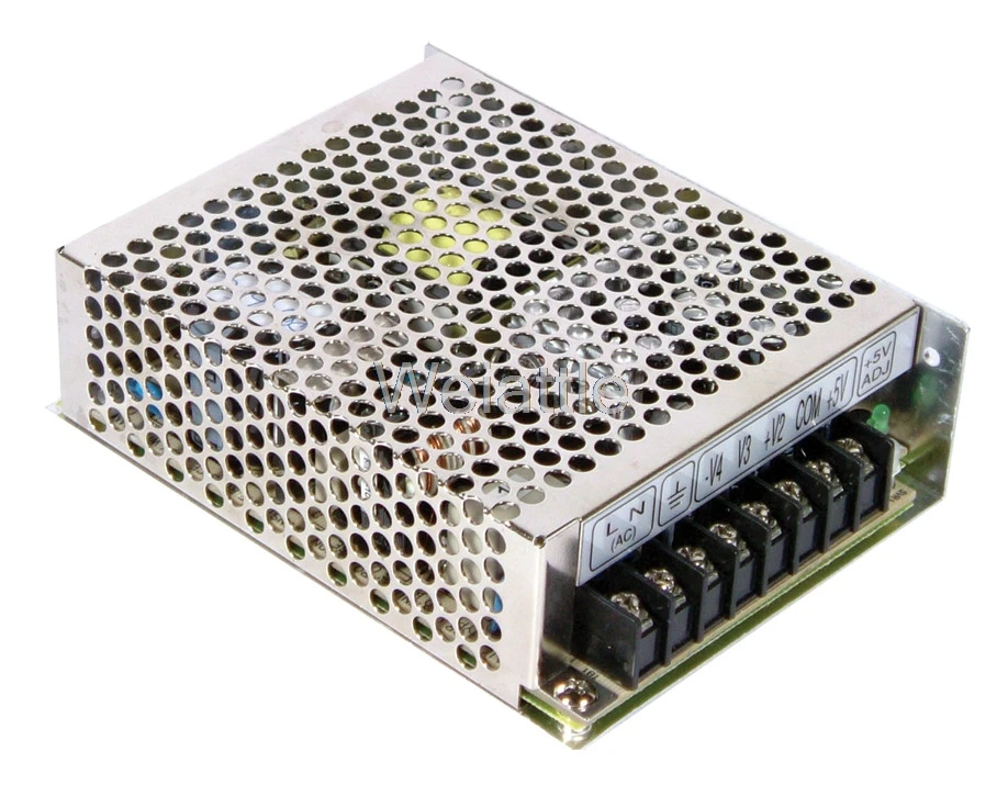 MEAN WELL 5V 8A + 12V 3A 24V 1.5A-12 V 1A RQ-65D 68W привод на четыре выхода Импульсный источник питания