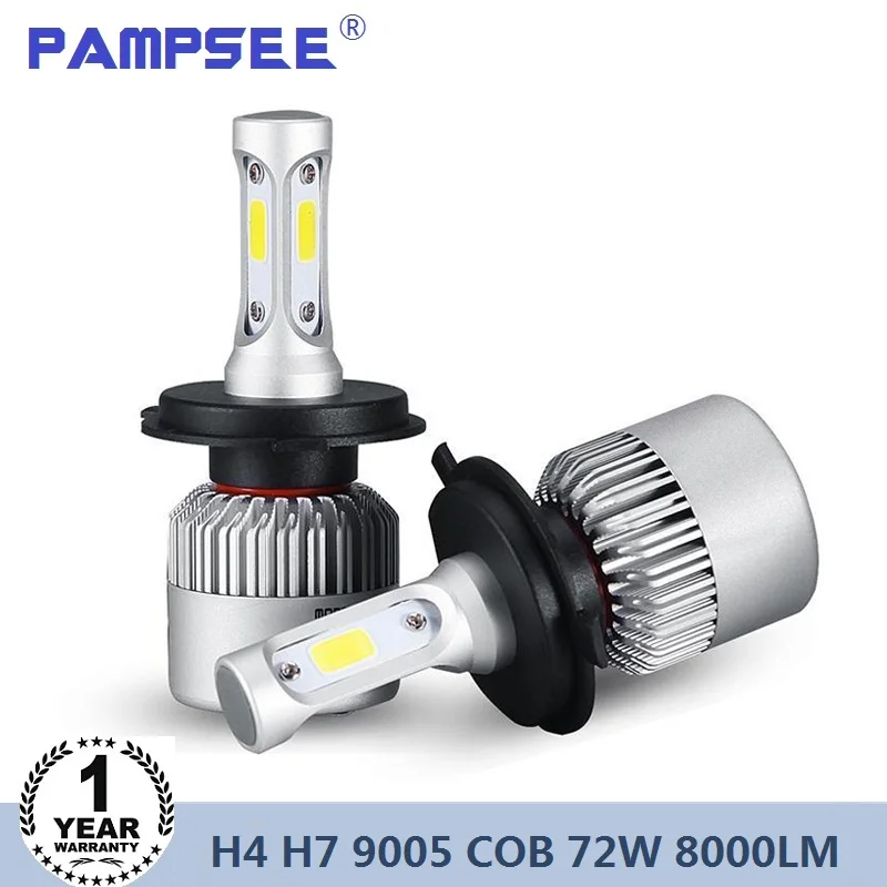 

Car Headlight H7 LED H4 H1 H3 H11 H13 HB1 HB2 HB3 HB4 HB5 9003 9004 9005 9006 9007 72W 8000LM 12V Auto Headlamp 6500K Light Bulb
