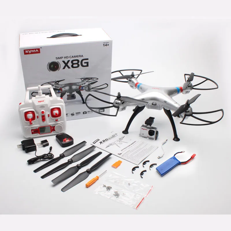 Новое Прибытие Сыма X8G Летательный Аппарат с 8 МП HD Камера GoPro применимо RC Quadcopter