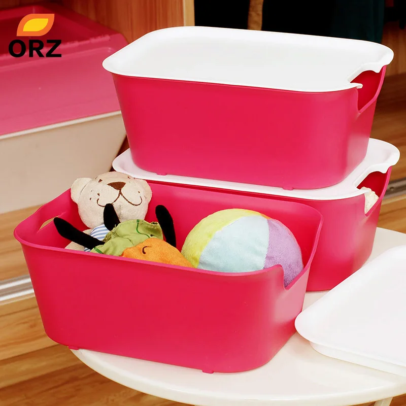 ORZ 3 шт. пластиковая Наложенная коробка для хранения бюстгальтер нижнее белье