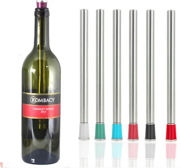 

Stainless Steel Wine Chiller Stick Beer Cooling Stick bottle Ice Cooler Wine Gifts bar accessories bar tools