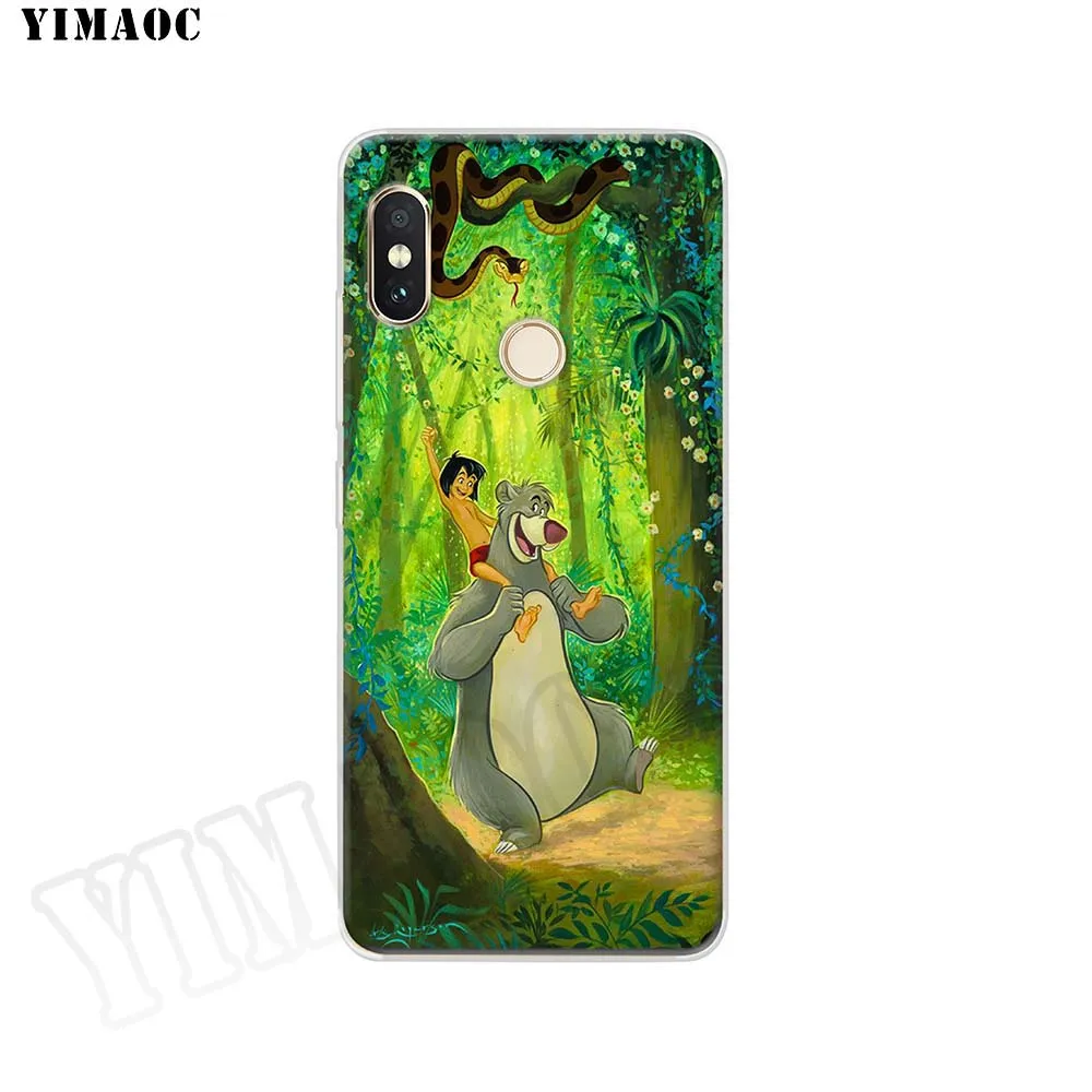 YIMAOC The Jungle Book Mowgli Soft Silicone Case for POCOPHONE F1 Xiaomi Redmi Note 6 7 Pro 6A Mi 8 Lite TPU Cover |