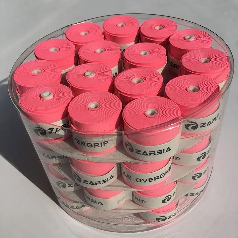 Бесплатная доставка ZARSIA (розовый) липкая ручка для тенниса бадминтона ракетка