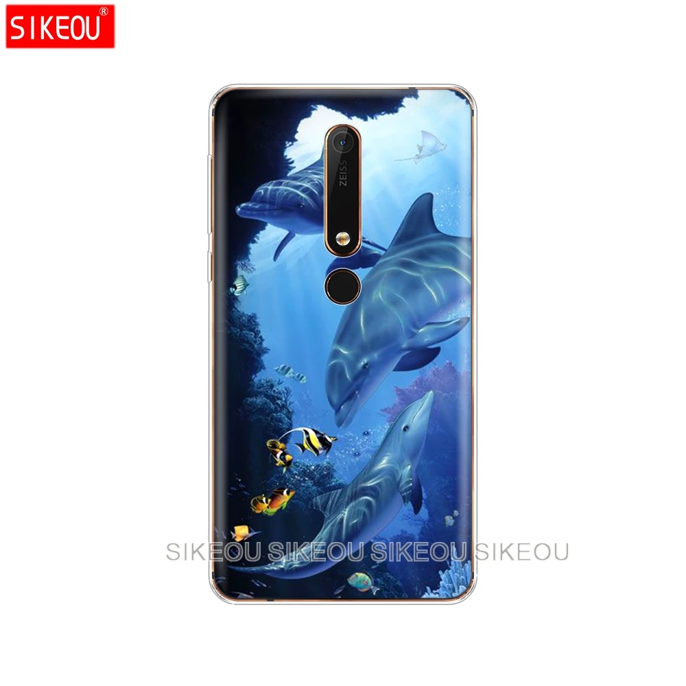 Силиконовый чехол для телефона Nokia 5 3 6 7 PLUS 8 9 1 2 2018|Бамперы| |