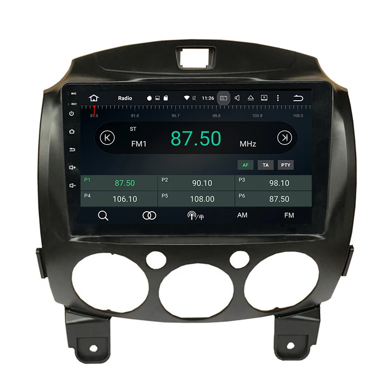 Aoluoya 4 ГБ Оперативная память Восьмиядерный Android 8 0 Автомобильный DVD Радио gps
