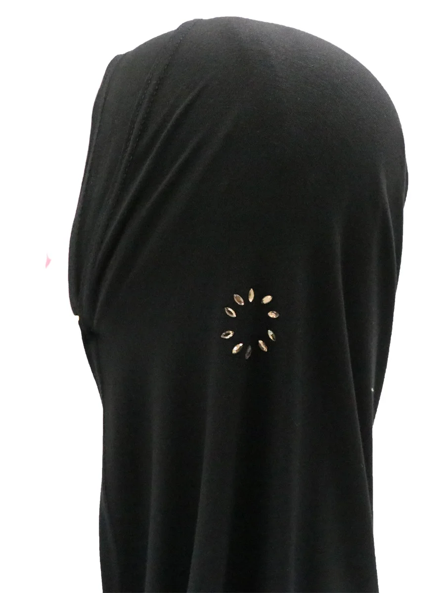 Можно выбрать цвета, Просверленный хлопковый шарф, Женский вязаный мусульманский шарф с блестками, осенне-зимний длинный шарф для мусульманки