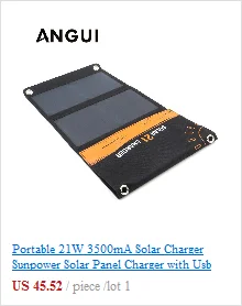 2, 3, 3,5, 4,5, 5, 6, 10 Вт, солнечное зарядное устройство, Bluetooth, динамик, Powerbank, цифровая камера, 5 В, USB выход, солнечная панель, 6 в