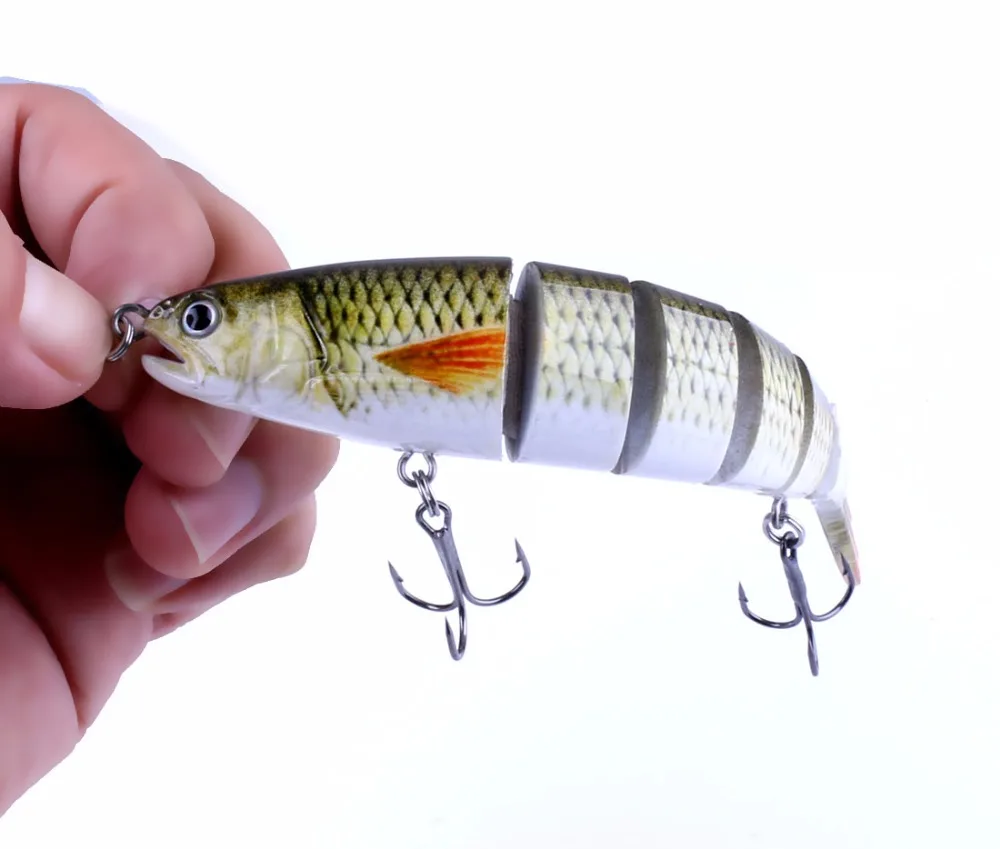 1 шт. новые шарнирные приманки для ловли рыбы секций приманка 12 7 см 22 г Жесткий