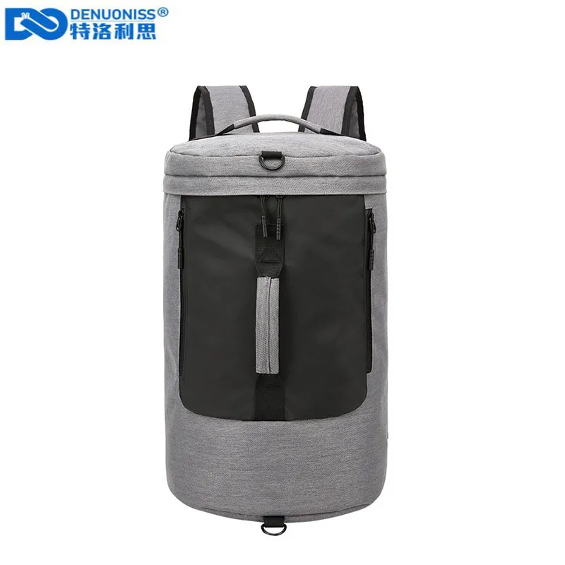DENUONISS 35L большой емкости черные мужские рюкзаки для ноутбука дорожные сумки