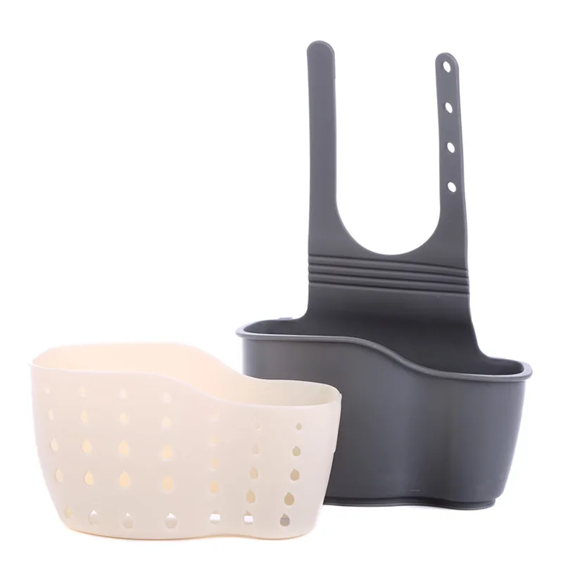 1Pcs Kitchen Sink Sponge Holder Bathroom Soap Hanging Shelves Rack Storage Basket Double Layer Buckle Design Pouch | Дом и сад