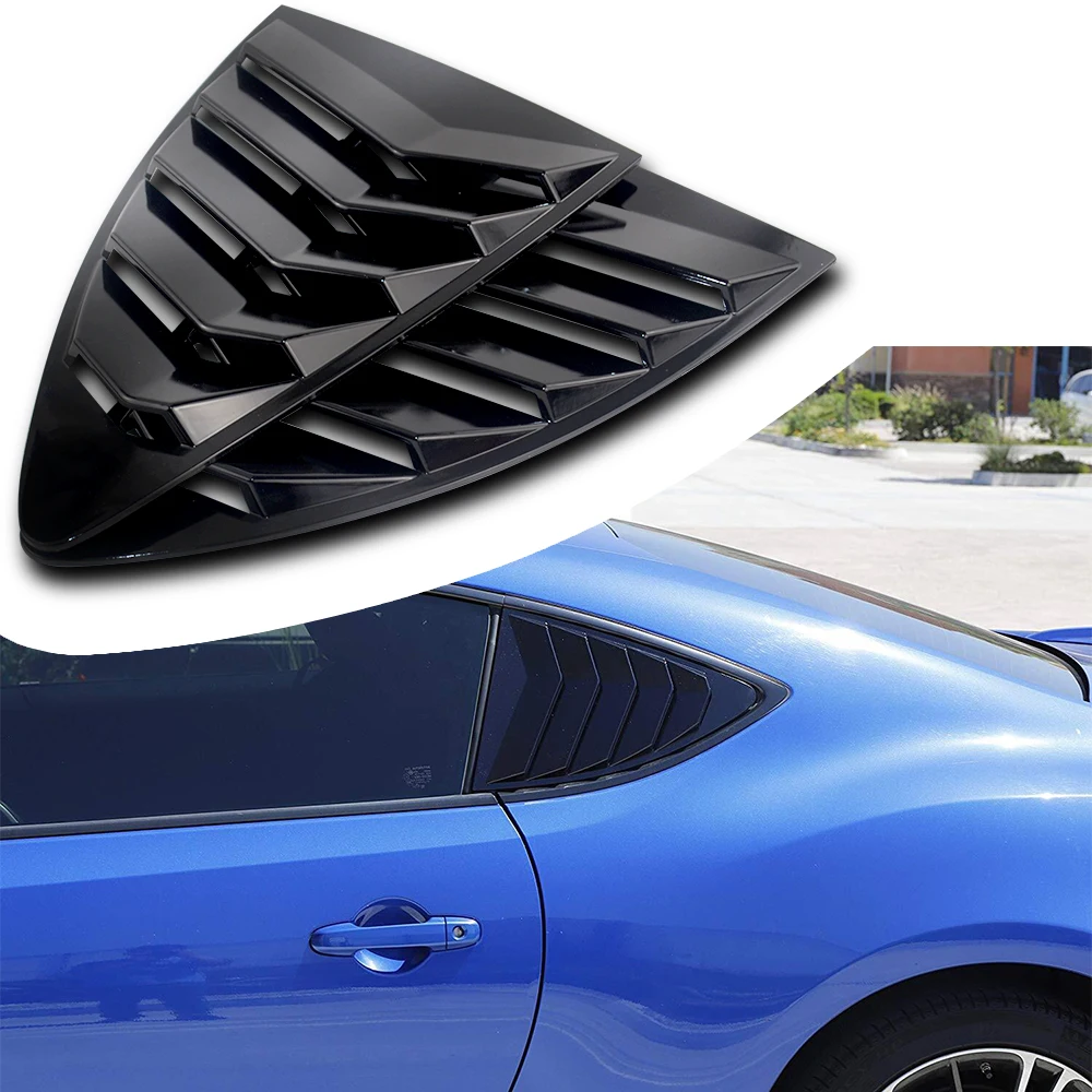 Задние жалюзи на четверть окна 2 шт./компл. спойлер панель для Scion FRS Subaru BRZ Toyota 86 GT86