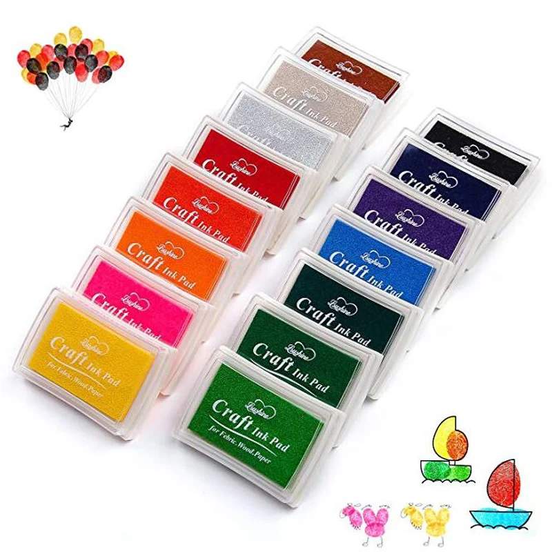Чернила для рукоделия чернила рисования Детские рисования|inkpad set|stamp inkpadcraft ink pad |