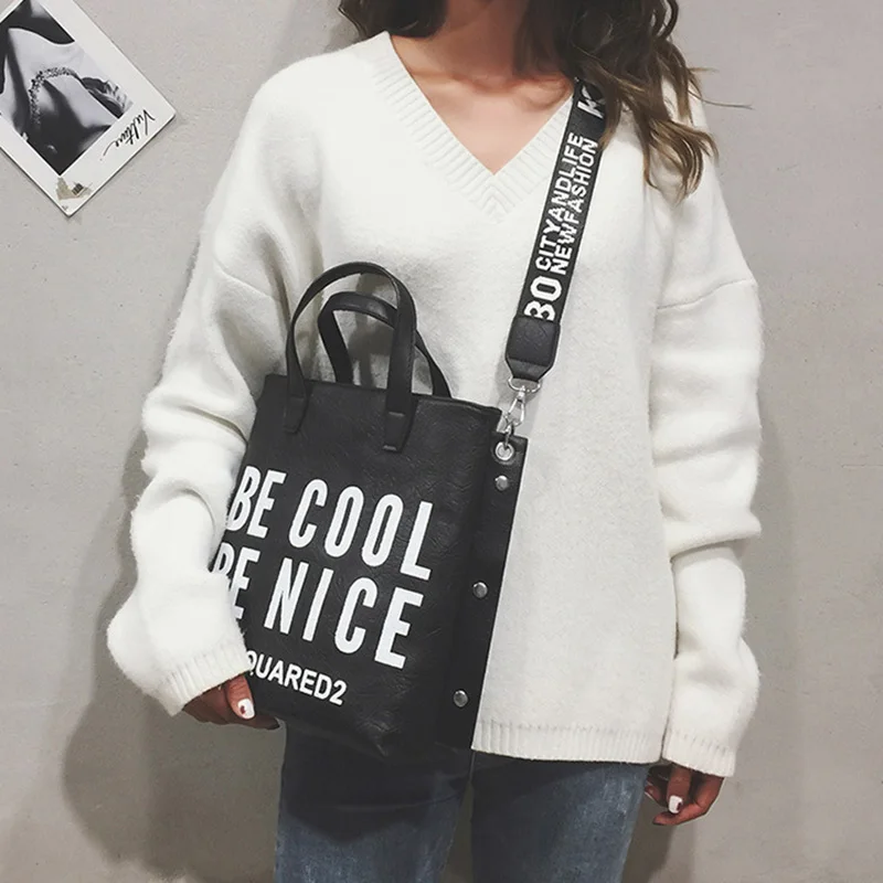 Новая мода 2019 сумка тоут для женщин искусственная кожа женские сумки мессенджеры