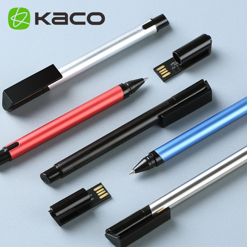 

Многофункциональная шариковая ручка Jinghao KACO CYBER Series с зажимом USB 16 г, Модная Портативная Шариковая ручка для офисных принадлежностей
