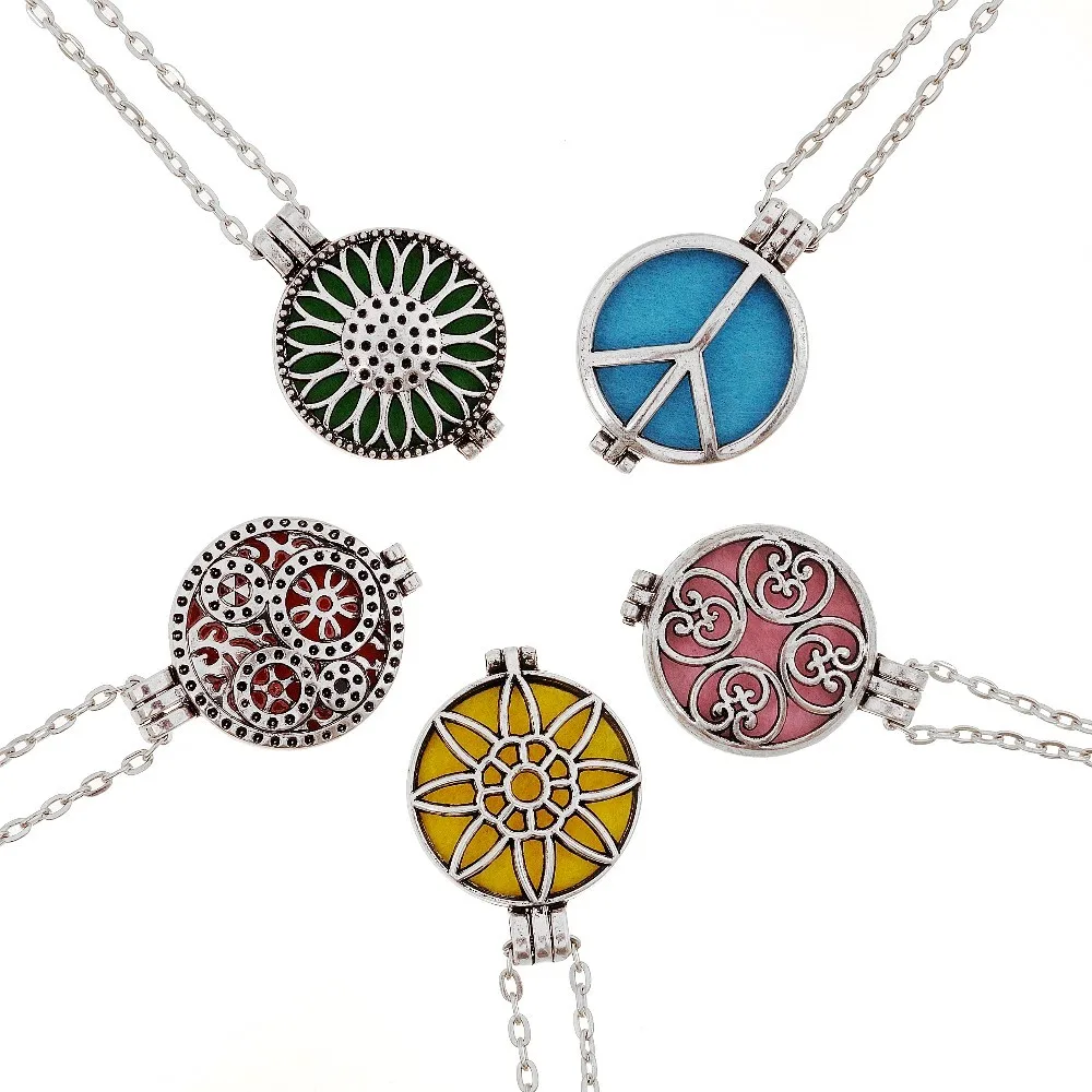 1 шт. античный бронзовый круглый винтажный аромат эфирное масло Арома диффузор