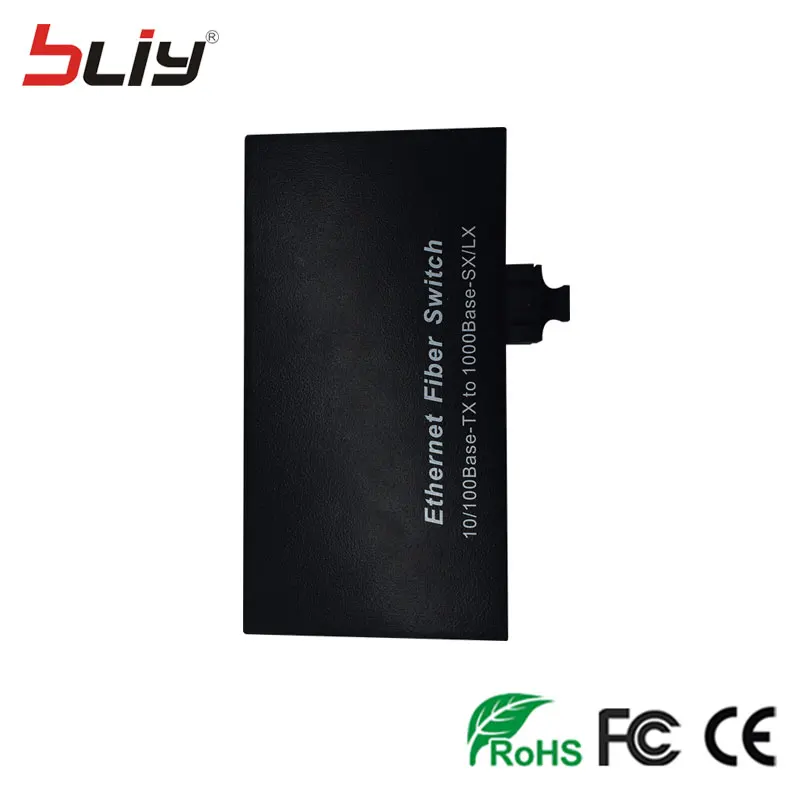 Bliy 1G4E 20 км 1000 м двойной волоконный однорежимный SC порт RJ45 ethernet