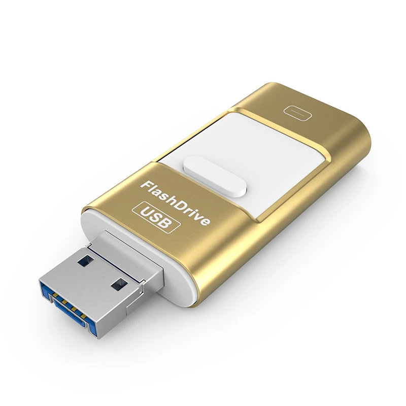 Usb флеш накопитель для iPhone 5 5S 6 Plus S 7 8 X iPad Android Phone Otg (micro USB) Lightning USB 3 в 1|flash drive|usb flash