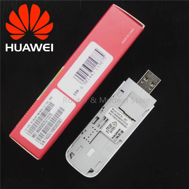 Разблокированный Оригинальный Новый HUAWEI E3372 E3372h 607 150 Мбит/с 4G LTE модем dongle USB