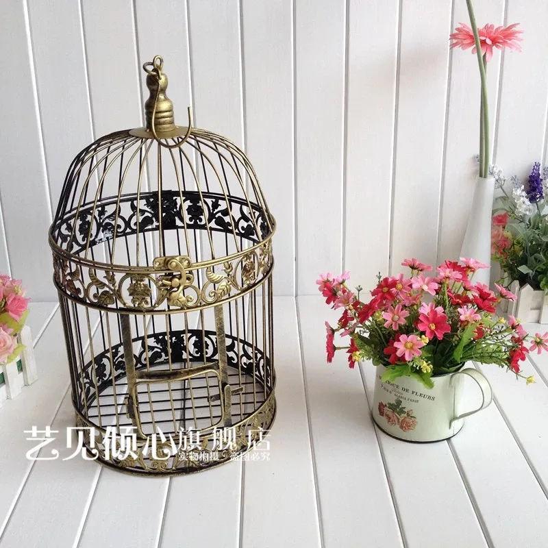 Завод прямых европейских декоративное кованое железо птица флягодержатель