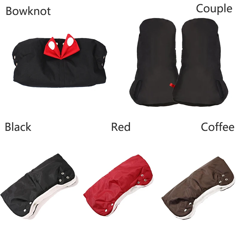 Теплая прогулочная коляска handmuff Детская Коляска теплые меховые флисовые