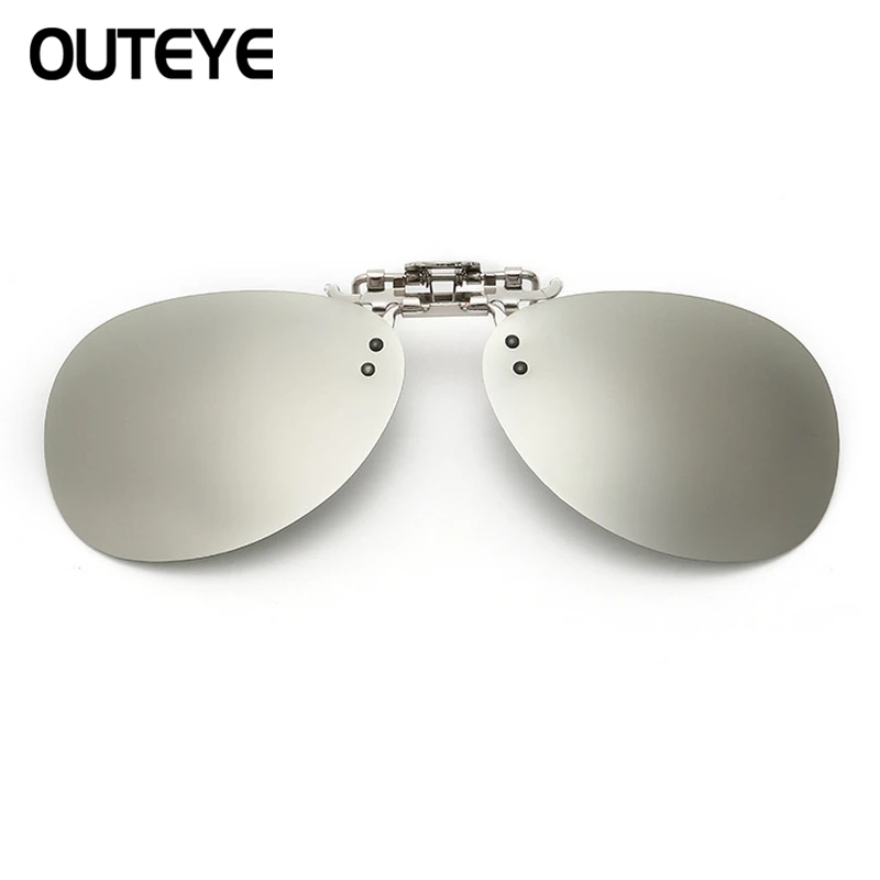 OUTEYE очки зеркальные поляризационные солнцезащитные мужские линзы ночного