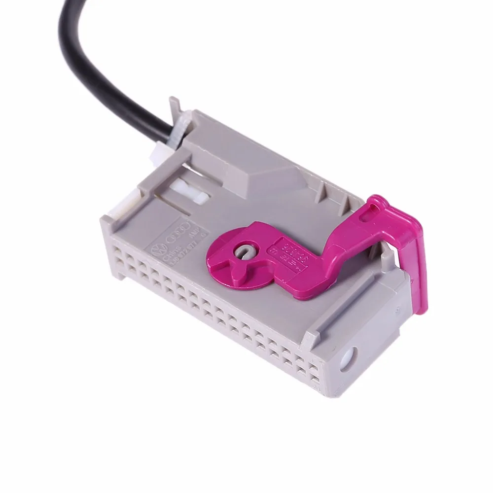 Автомобильный Aux в RNS-E разъем для навигации штекер 3 5 мм аудио кабель 32Pin с ключом