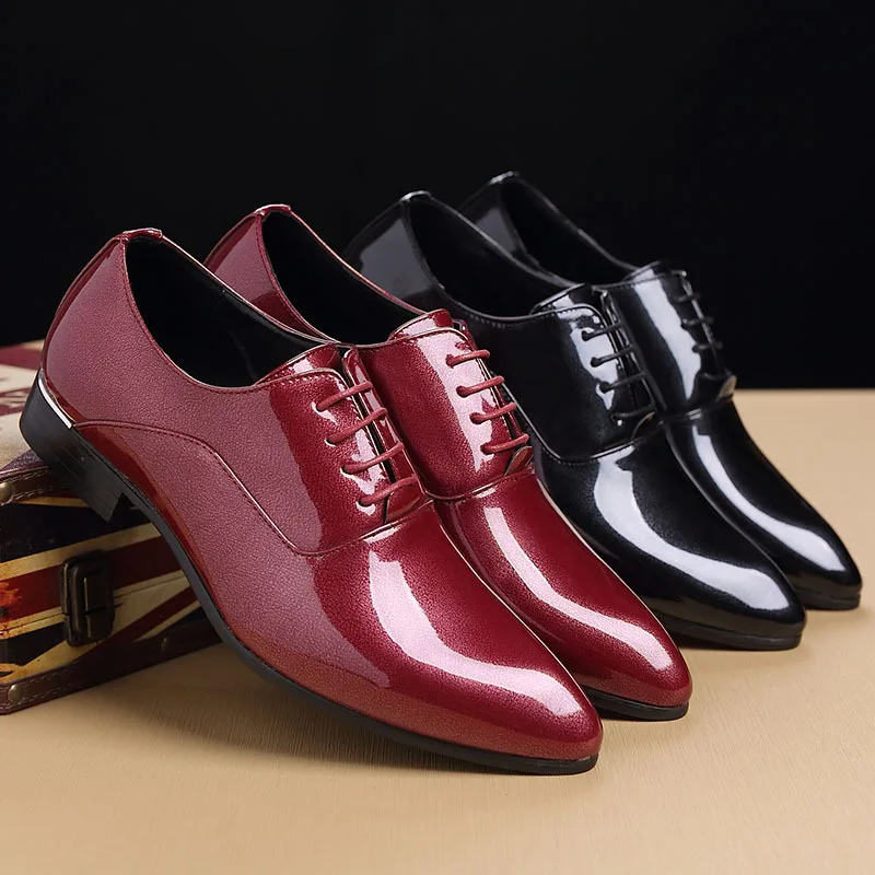 

2018 Men Dress Shoes Handmade Shoes Soft Leather Men Moccasins For Men Leather Flat Shoes Retro Style Men Business Shoes