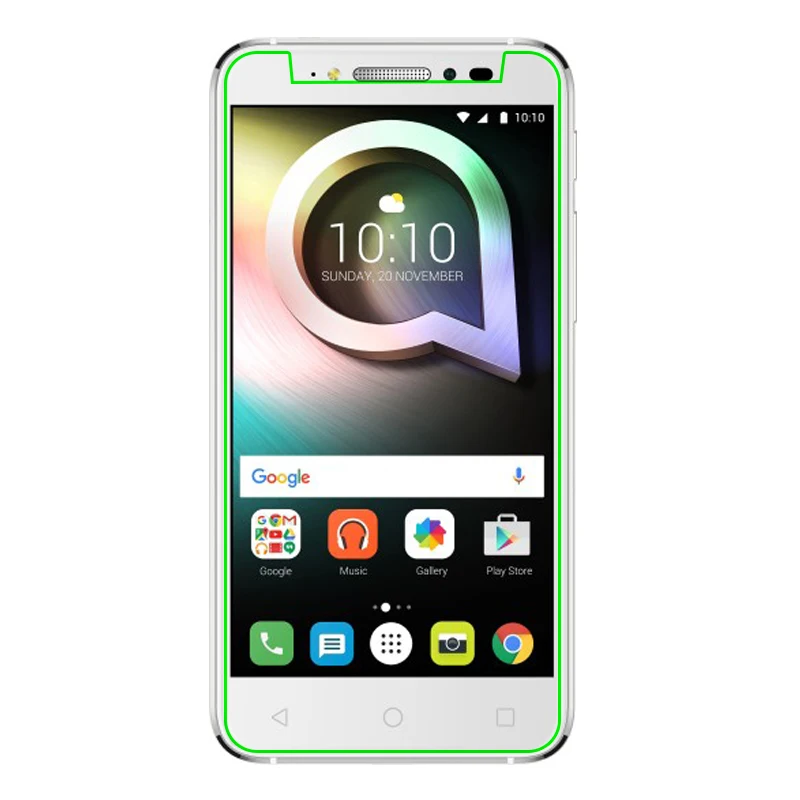 2PCS For Alcatel Shine lite Tempered Glass Screen Protector LCD Front Film Case Lite 5080X 5.0'' Mobile Phone | Мобильные